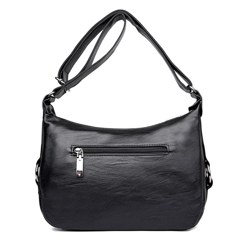 Damskie Torby Z Miękkiej Skóry Rekreacyjne Crossbody Torby Messenger