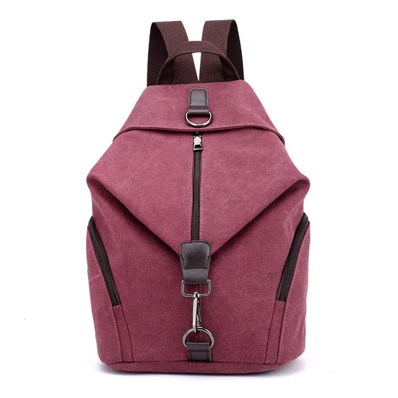 Damskie Vintage Large Capacity Plecak Torba Na Ramię Schooo Bag Casual Na 14-calowy Komputer