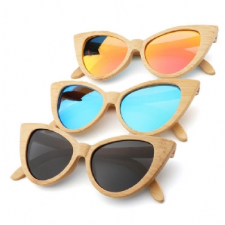 Drewniane Okulary Przeciwsłoneczne Do Jazdy Na Rowerze Na Świeżym Powietrzu