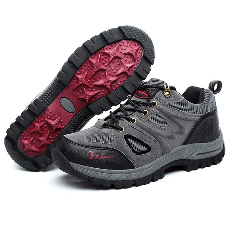 Duże Rozmiary Męskie Buty Sportowe Outdoor Running Buty Alpinistyczne Casual Wygodne Buty