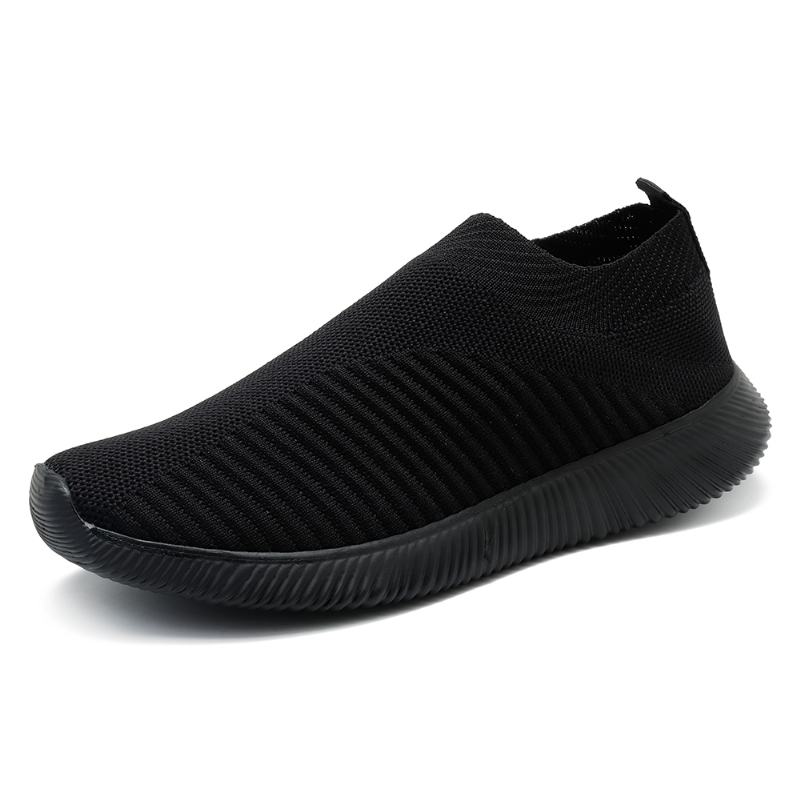 Duży Rozmiar Damskiej Siateczki Outdoor Slip On Sneakers