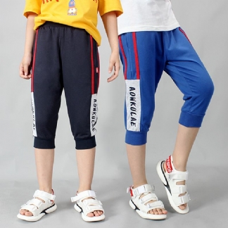 Dziecięce Spodnie Sportowe Z CZystej Bawełny