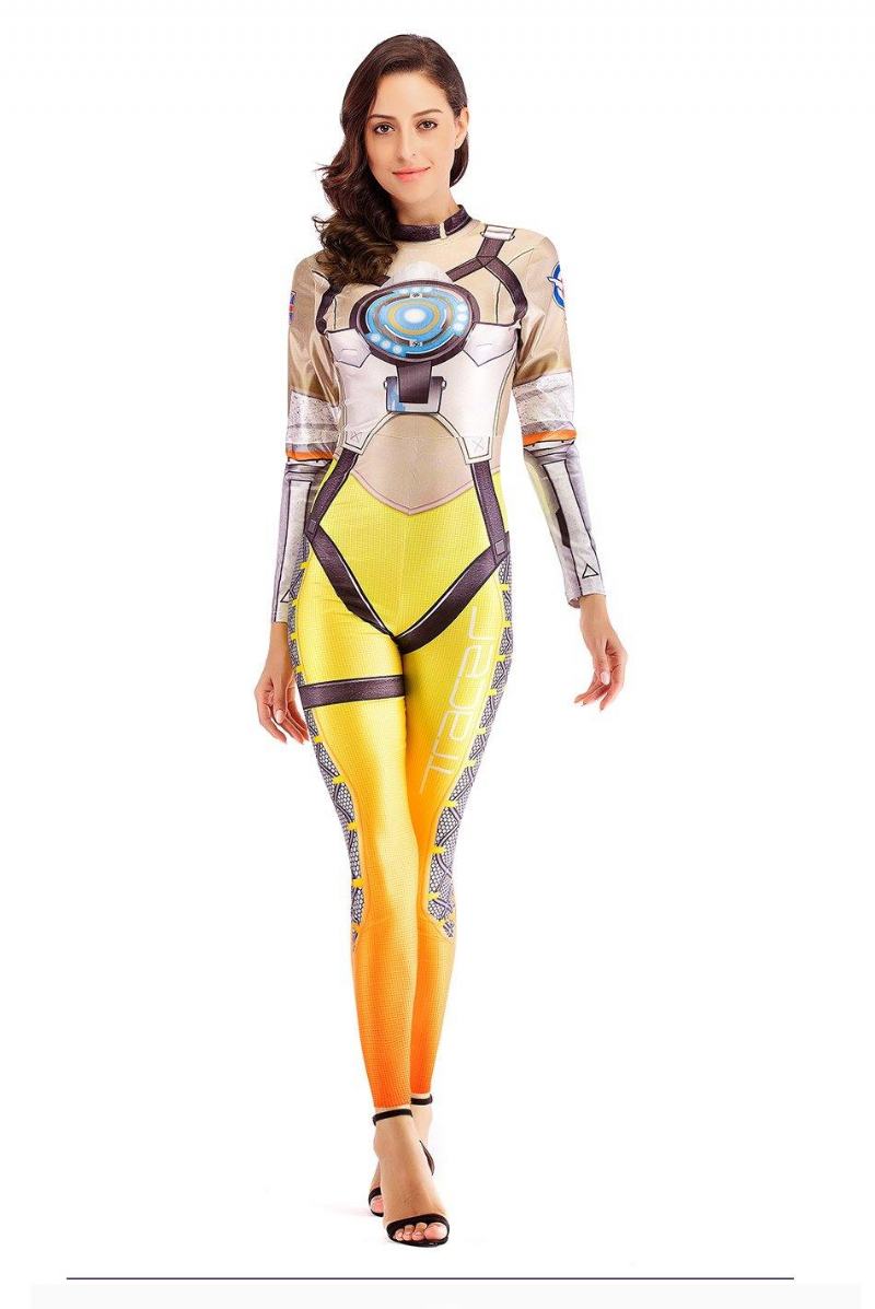 Hero Tracer Kostium Cosplay Anime Body Kostiumy Dla Kobiet Kombinezon Plus Size