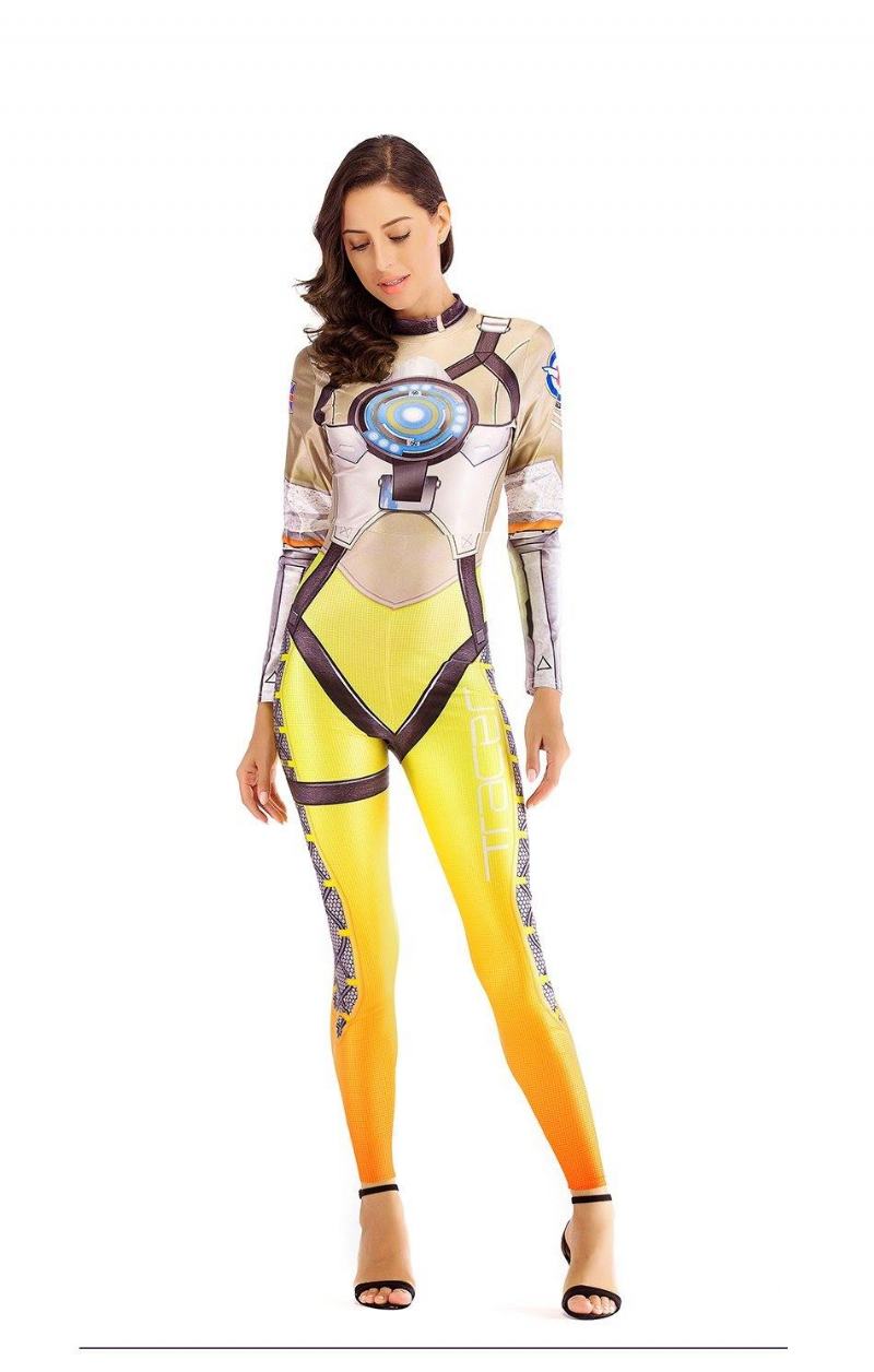 Hero Tracer Kostium Cosplay Anime Body Kostiumy Dla Kobiet Kombinezon Plus Size