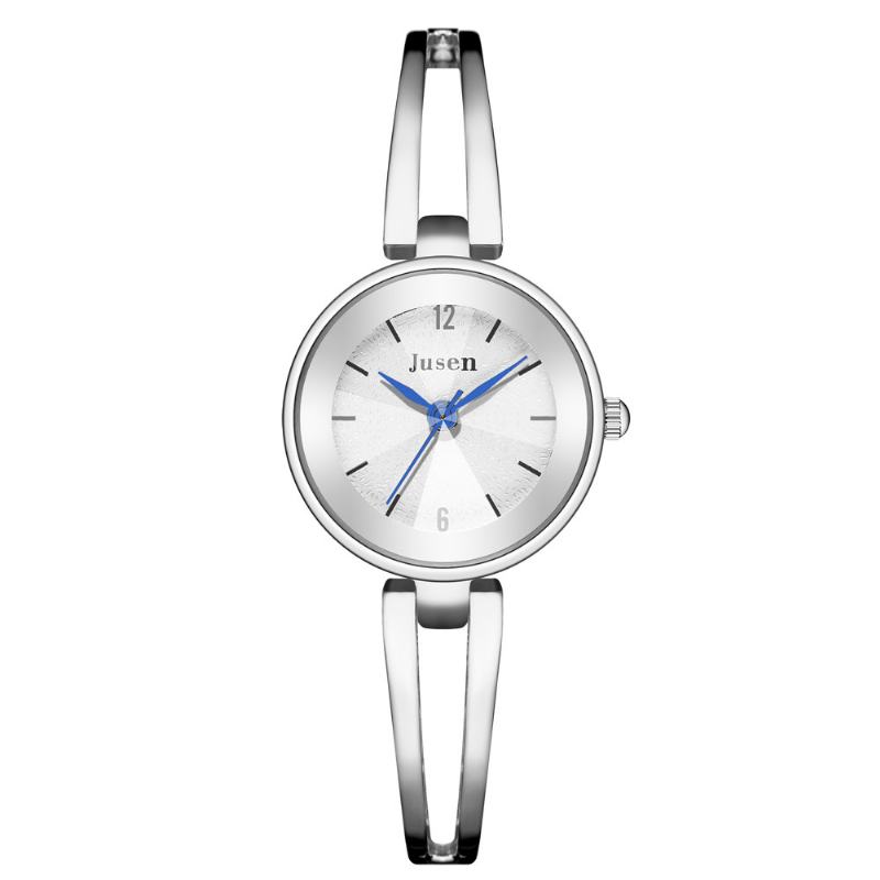 Hollow Metalowy Pasek Moda Simple Dial Ladies Dress Damskie Quartz Watch