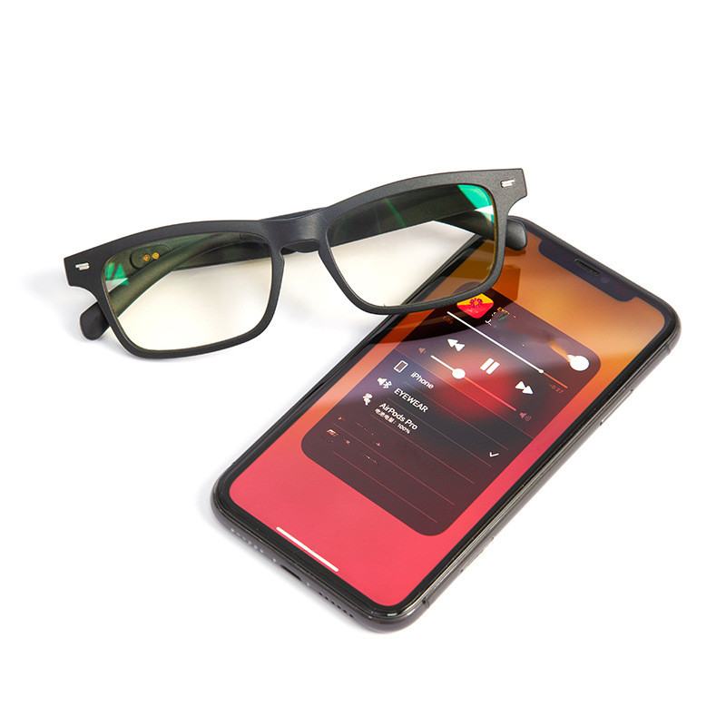 Inteligentne Okulary Bluetooth Połączenie Przewodnictwa Kostnego