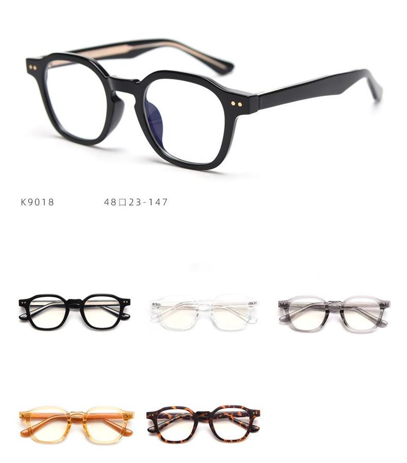 K9018 Koreańska Kwadratowa Oprawka Okularów Krótkowzroczności