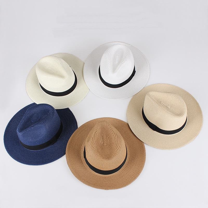 Kapelusz Przeciwsłoneczny Z Szerokim Rondem Osłona Przeciwsłoneczna Kapelusz Przeciwsłoneczny Panama Kapelusz Słomkowy Kobieta Para Top Hat