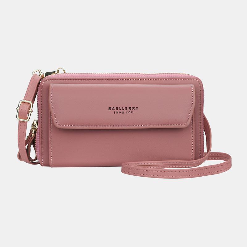 Kobiety 12 Gniazda Karty Bag W Torbie Crossbody Duże Pojemność