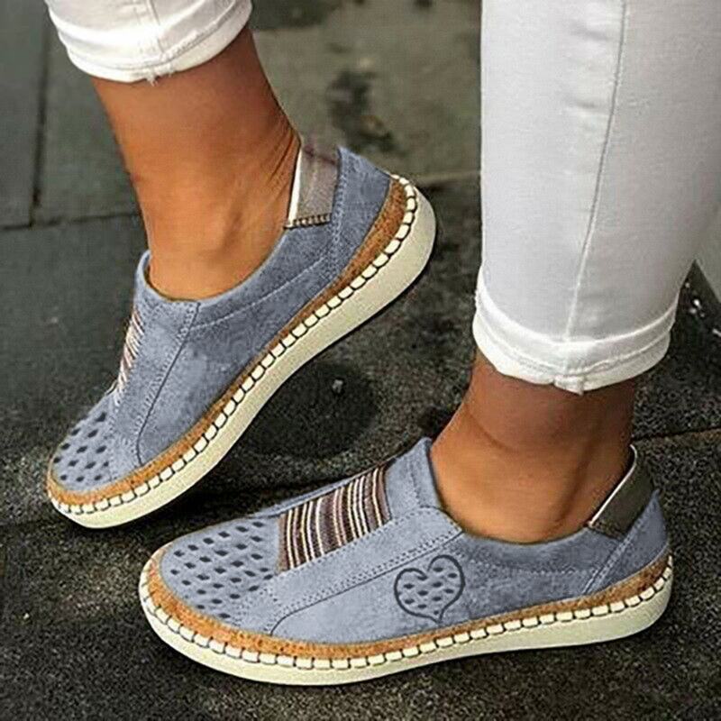 Kobiety Casual Hollow Out Oddychające Buty Wsuwane