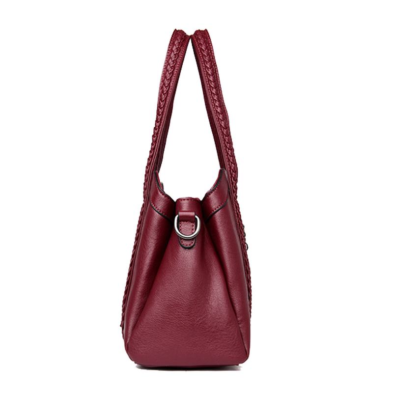 Kobiety Eleganckie Miękkie Pu Torebki Torby Na Ramię Torby Crossbody