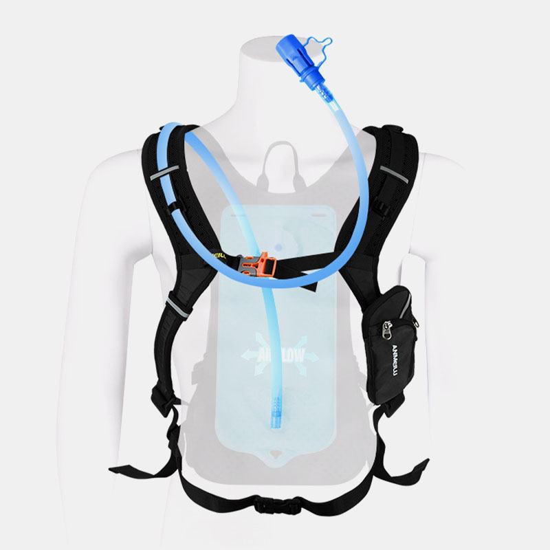 Kobiety I Mężczyźni Wodoodporny Plecak Odblaskowy Kolarstwo Outdoor Running Alpinizm Plecak Turystyczny Z Odpinaną Kieszenią Na Telefon Net Bag