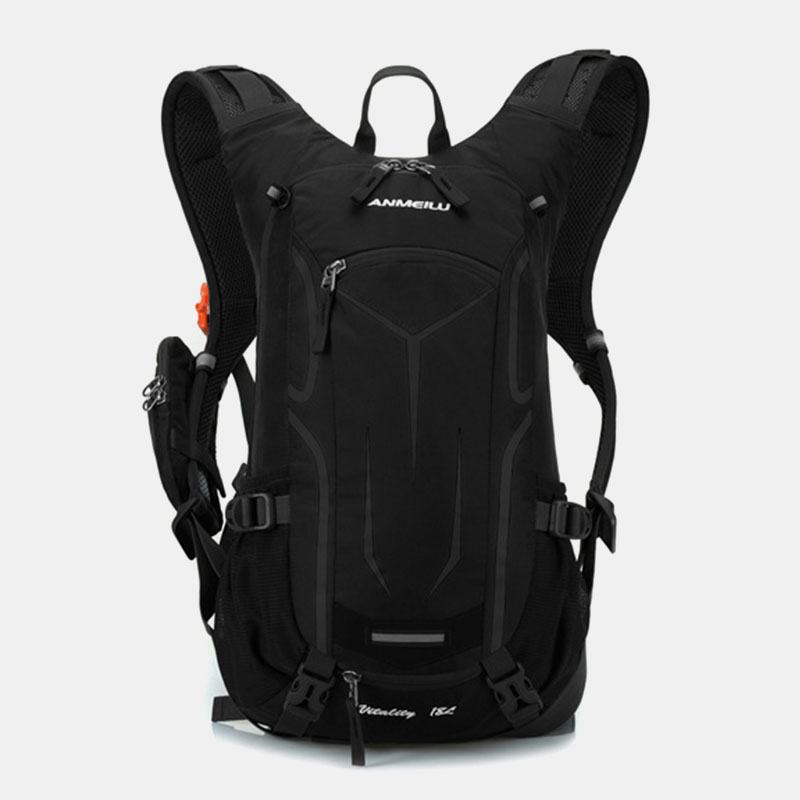 Kobiety I Mężczyźni Wodoodporny Plecak Odblaskowy Kolarstwo Outdoor Running Alpinizm Plecak Turystyczny Z Odpinaną Kieszenią Na Telefon Net Bag