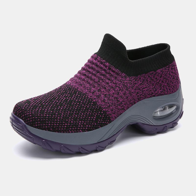 Kobiety Outdoor Oddychające Skarpety Mesh Rocking Sneakers