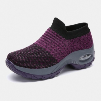 Kobiety Outdoor Oddychające Skarpety Mesh Rocking Sneakers