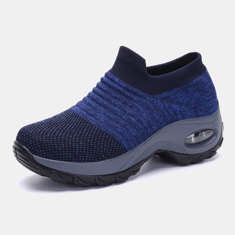 Kobiety Outdoor Oddychające Skarpety Mesh Rocking Sneakers