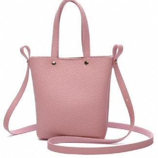 Kobiety Pu Leather Candy Color Mała Torebka Torba Na Telefon Torba Na Ramię Torba Na Ramię