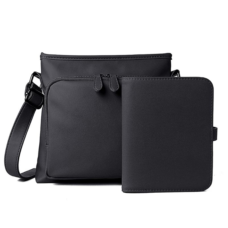 Kobiety Solidne Wielofunkcyjne Gniazda Na Karty Muti 2 Szt. Torba Na Ramię Crossbody