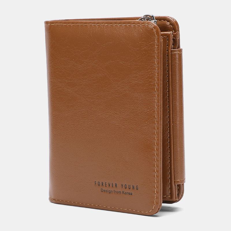 Kobiety Trifold Krótkie Wielofunkcyjne Portfele Pu Leather 13 Posiadacz Karty Slot Na Karty Portmonetka Klip Na Pieniądze