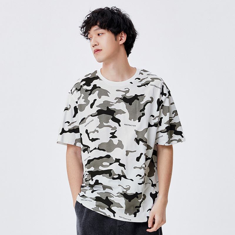 Koreańska Koszula Z Krótkim Rękawem I Spersonalizowanym Trendem Młodzieżowym