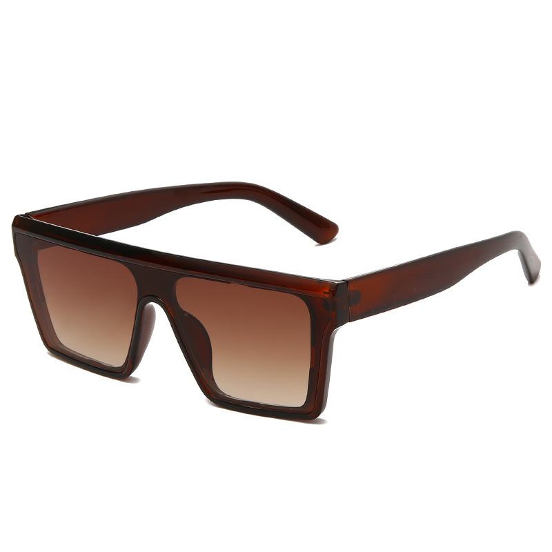 Kwadratowe Modne Okulary Przeciwsłoneczne Gradient Catwalk Outdoor Trend Okulary Przeciwsłoneczne