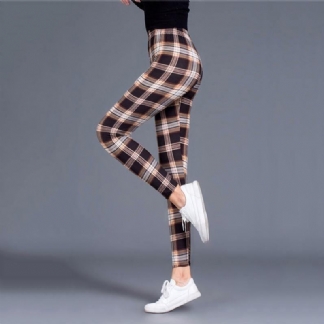 Legginsy W Kratę Damskie Seksowne Spodnie Legginsy Push-up Moda Fitness Legg Siłownia Sporting Plus Rozmiar Spodnie Z Wysokim Stanem