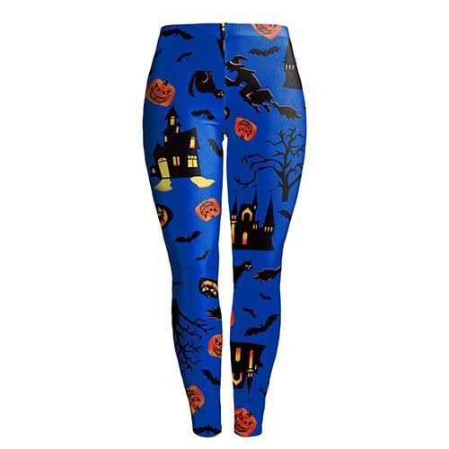 Legginsy Z Lampionami W Stylu Dyni