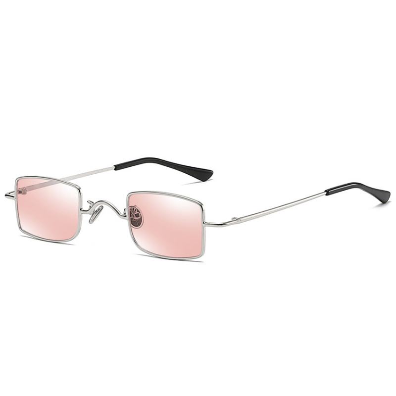 Małe Kwadratowe Okulary Przeciwsłoneczne W Stylu Retro Mężczyźni I Kobiety Lekkie Modne Okulary Przeciwsłoneczne
