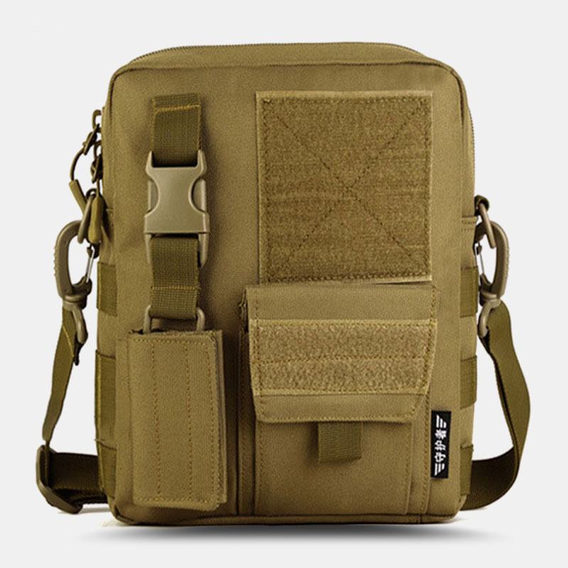 Mężczyźni Camo Pattern Wielofunkcyjna Torba Podróżna O Dużej Pojemności Na Zewnątrz Torba Taktyczna Crossbody Torba Na Ramię Torba Kwadratowa