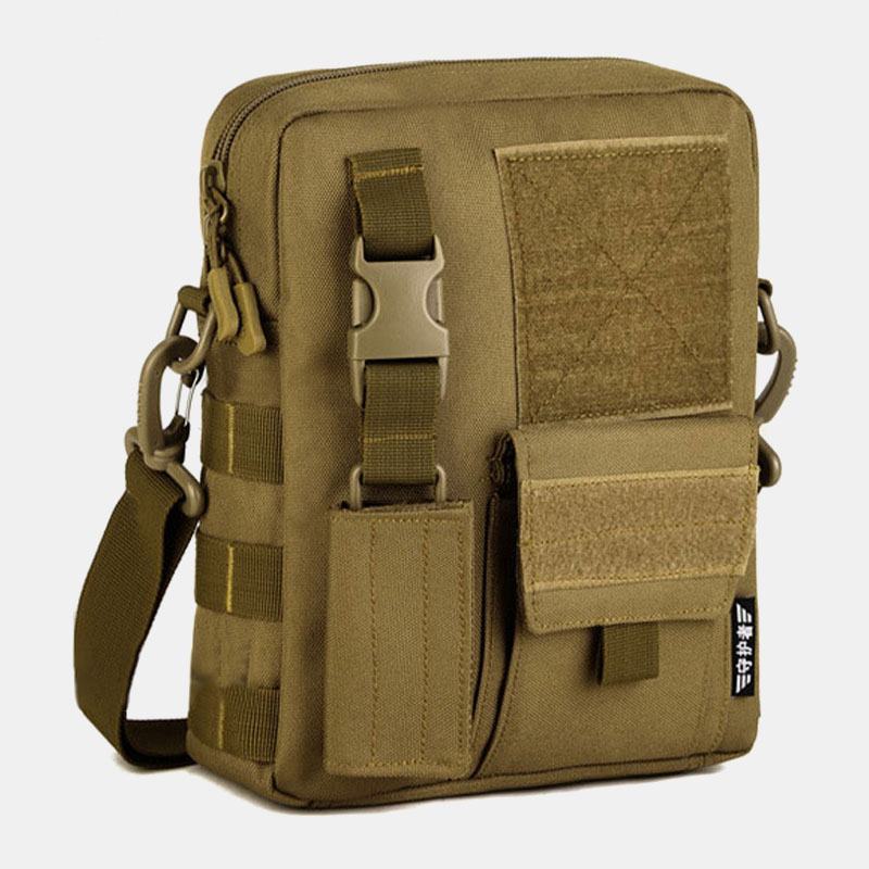 Mężczyźni Camo Pattern Wielofunkcyjna Torba Podróżna O Dużej Pojemności Na Zewnątrz Torba Taktyczna Crossbody Torba Na Ramię Torba Kwadratowa