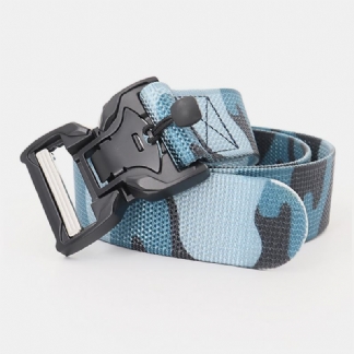 Mężczyźni Camouflage Wild 125 cm Magnet Quick Release Buckle Outdoortraining Tactical Belts