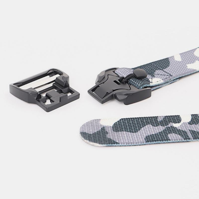 Mężczyźni Camouflage Wild 125 cm Magnet Quick Release Buckle Outdoortraining Tactical Belts