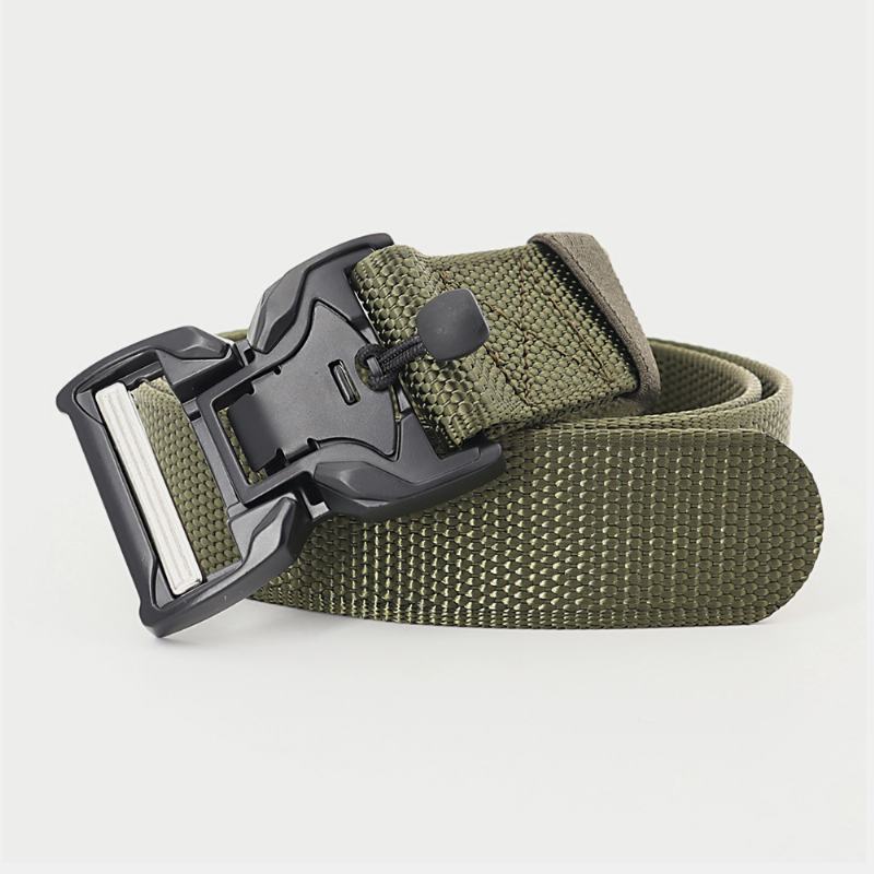 Mężczyźni Camouflage Wild 125 cm Magnet Quick Release Buckle Outdoortraining Tactical Belts