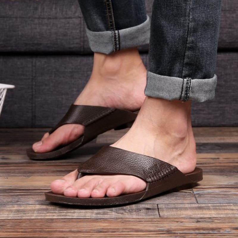 Mężczyźni Casual Home Indoor Slip On Kapcie