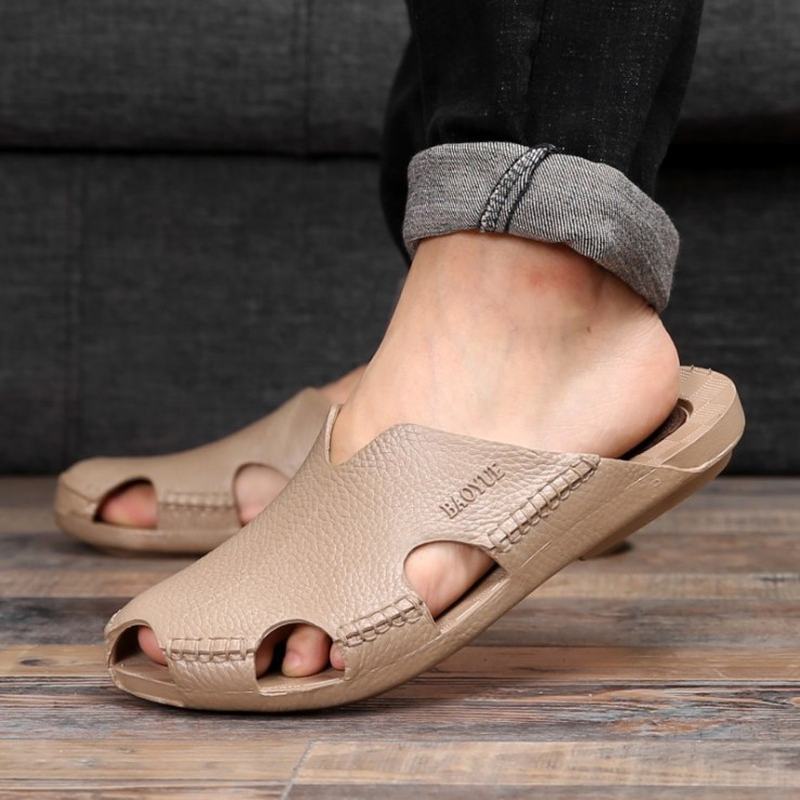 Mężczyźni Casual Home Indoor Slip On Kapcie