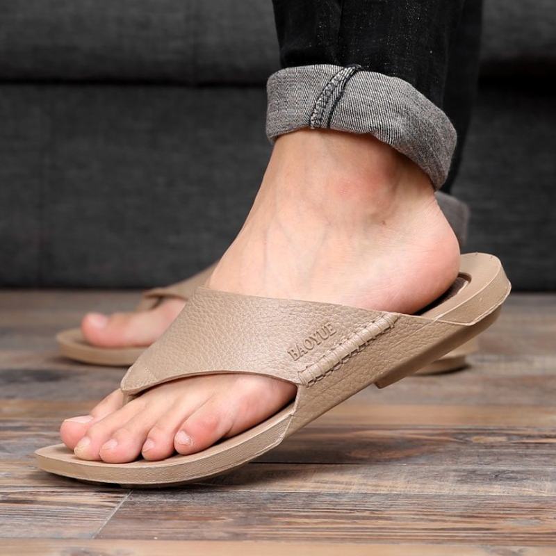 Mężczyźni Casual Home Indoor Slip On Kapcie