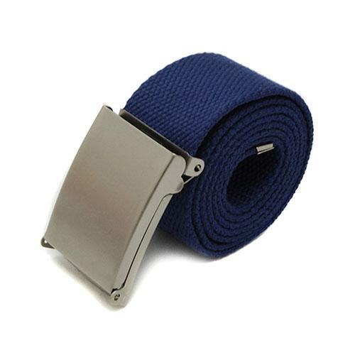 Mężczyźni Chłopiec Unisex Płótno Metalowa Klamra Zwykły Pasek Business Casual Belt Strap