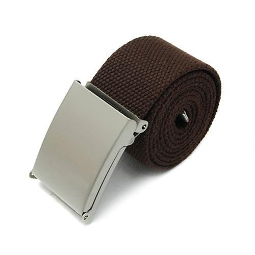 Mężczyźni Chłopiec Unisex Płótno Metalowa Klamra Zwykły Pasek Business Casual Belt Strap