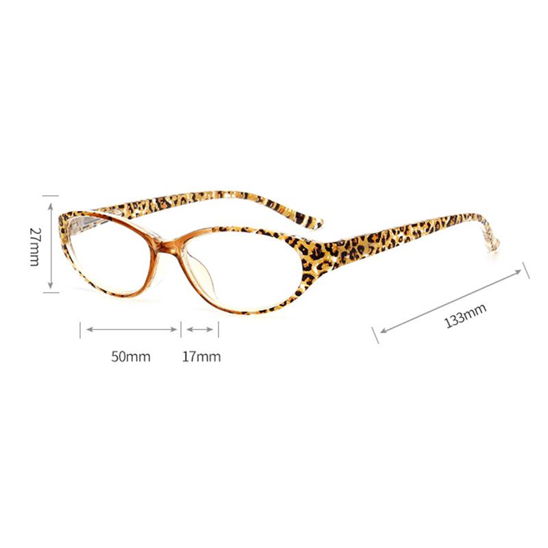 Mężczyźni Kobiety Leopard Żywica Presbyopic Okulary