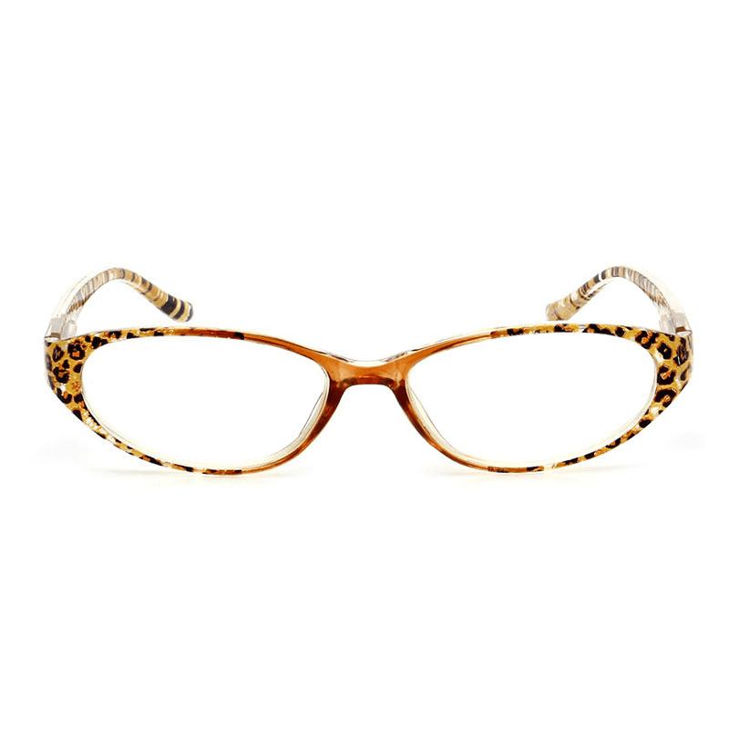 Mężczyźni Kobiety Leopard Żywica Presbyopic Okulary