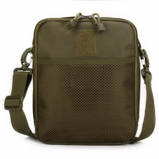 Mężczyźni Kobiety Nylon Sport Outdoor Tactical Army Ipad Torba Na Ramię Crossbody