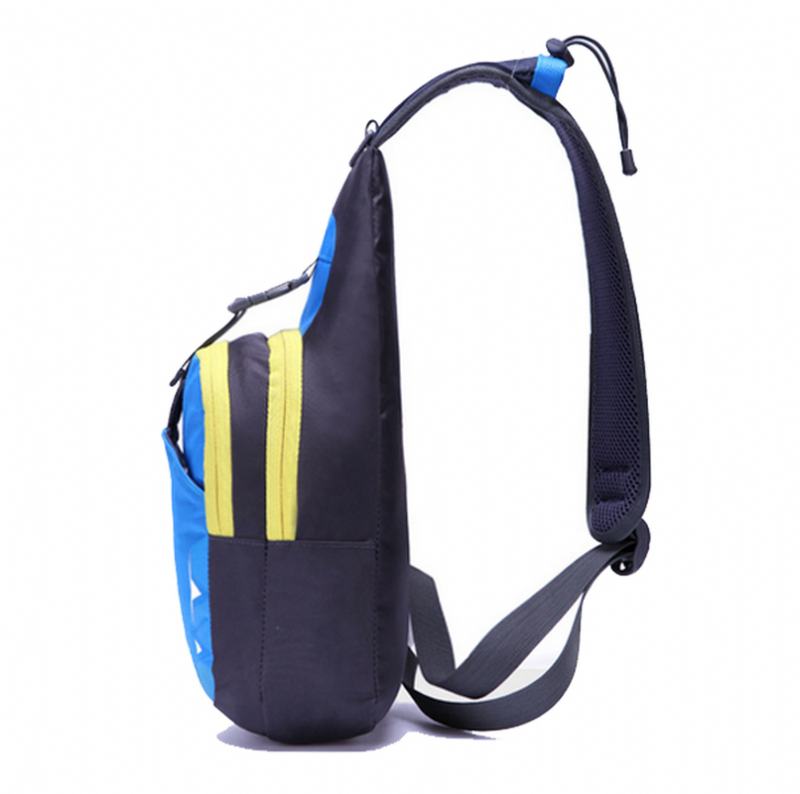 Mężczyźni Kobiety Nylonowa Wodoodporna Torba Crossbody Outdoor Sport Casual Torba Na Klatkę Piersiową