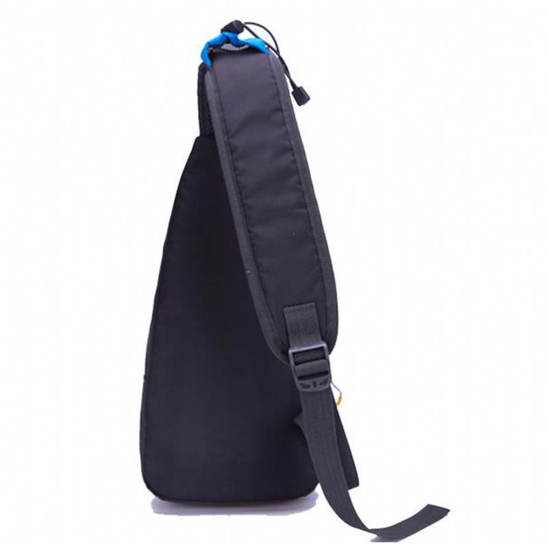 Mężczyźni Kobiety Nylonowa Wodoodporna Torba Crossbody Outdoor Sport Casual Torba Na Klatkę Piersiową