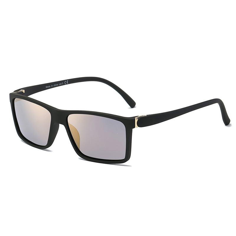 Mężczyźni Kobiety Summer Square Retro Uv400 Okulary Przeciwsłoneczne