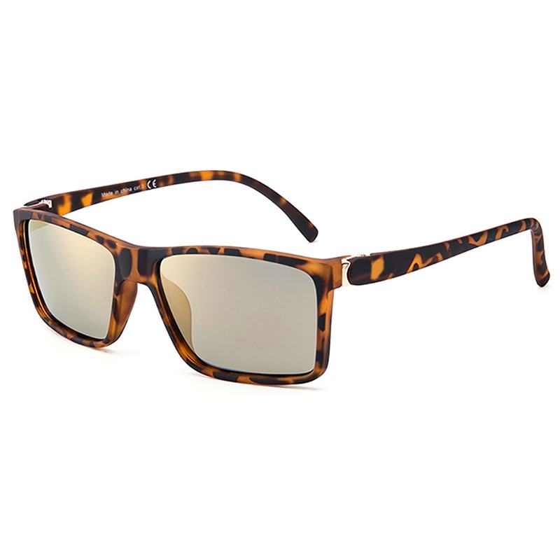 Mężczyźni Kobiety Summer Square Retro Uv400 Okulary Przeciwsłoneczne