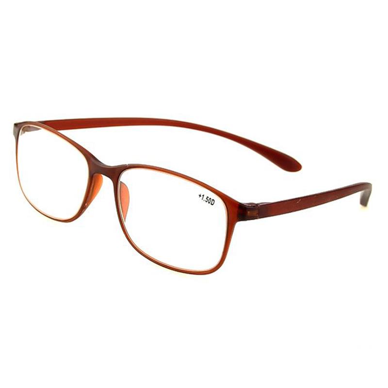 Mężczyźni Kobiety Tr90 Elastyczne Okulary Do CZytania Ultralekkie Okulary Redukujące Ciśnienie