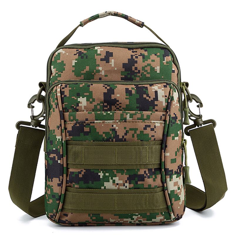 Mężczyźni Outdoor Sports Travel Camouflage Color Tactical Torba Na Ramię Crossbody