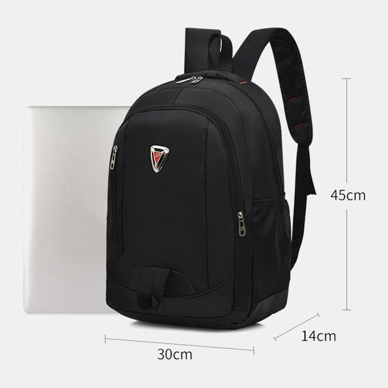 Mężczyźni Oxford Cloth Wielofunkcyjna Torba Na Laptopa O Dużej Pojemności Casual Outdoor Travel School Bag Plecak