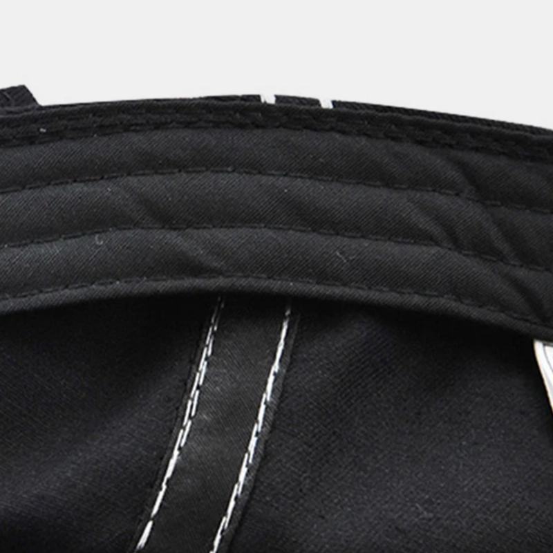 Mężczyźni Poliester Bawełna Kolor Kontrastowy Patchwork Geometryczny Wzór Casual Sunshade Beret Flat Cap