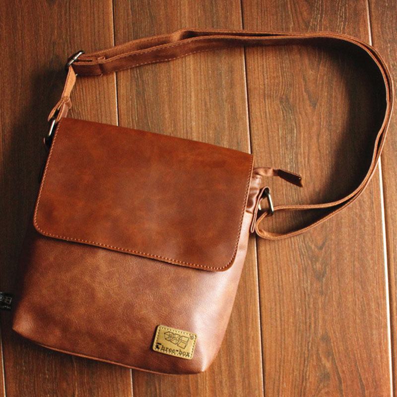 Mężczyźni Pu Leahter Back Anti-theft Pocket Crossbody Torby Casual 6.5 Cal Torba Na Telefon Torba Na Ramię Torba Podróżna